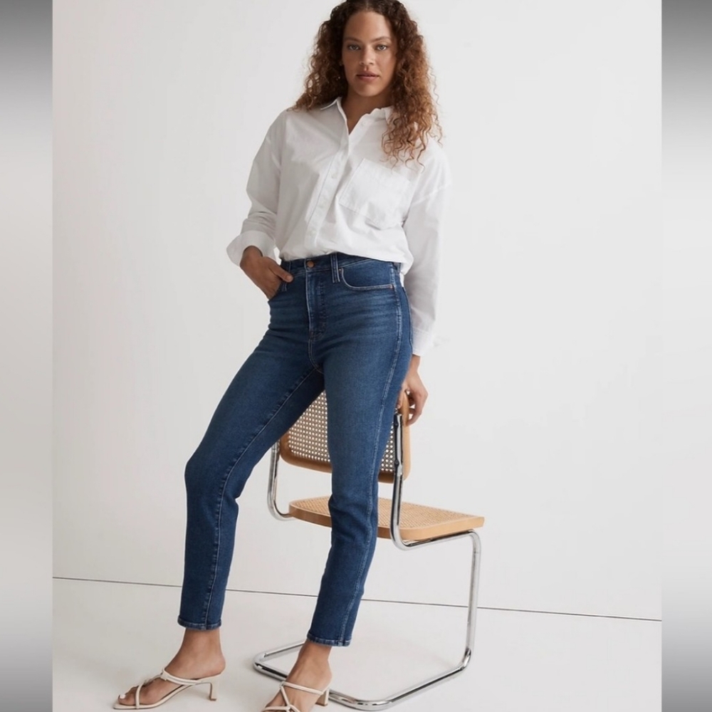 Madewell Petite Stovepipe Jeans, 32P